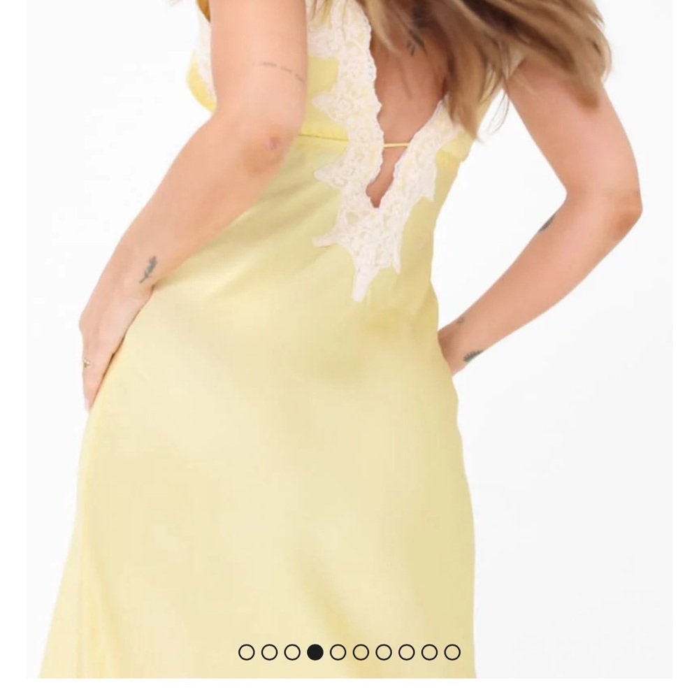 rumored maxi dress in banana